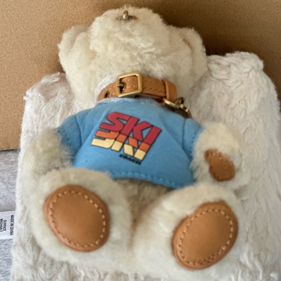 Coach Ski Bear Bag Charm NWT - Picture 5 of 6